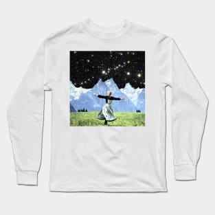 Sound Of Space - Surreal/Collage Art Long Sleeve T-Shirt